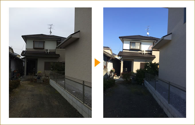 外壁塗装・屋根塗装の施工事例03